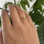 Peridoot ring